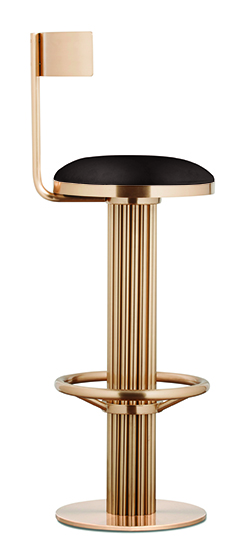 Luxury Mid-Century Bar-Stool - Image 4