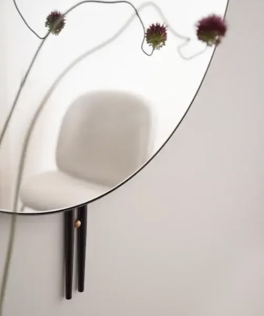 Rose Gold and Bronze Glass Top End Table - Image 4