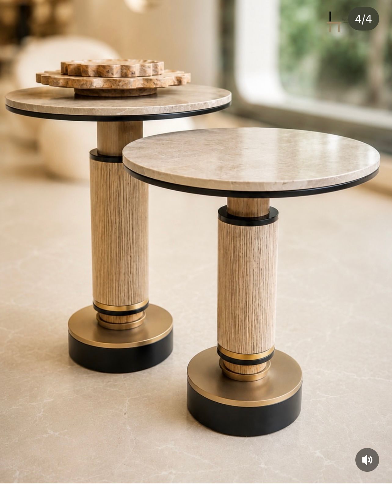 NewYork Side Table - Set of 2 - Image 6